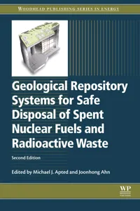 Geological Repository Systems for Safe Disposal of Spent Nuclear Fuels and Radioactive Waste_cover