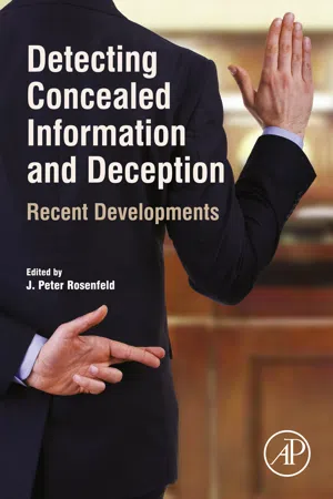 Detecting Concealed Information and Deception