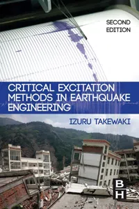 Critical Excitation Methods in Earthquake Engineering_cover