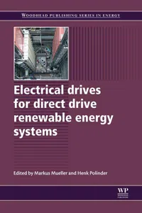 Electrical Drives for Direct Drive Renewable Energy Systems_cover