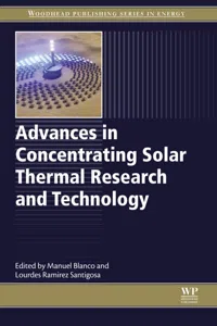 Advances in Concentrating Solar Thermal Research and Technology_cover