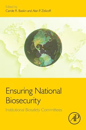 Ensuring National Biosecurity