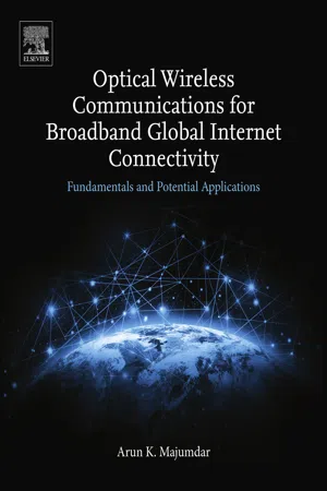 Optical Wireless Communications for Broadband Global Internet Connectivity