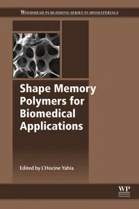 Shape Memory Polymers for Biomedical Applications_cover