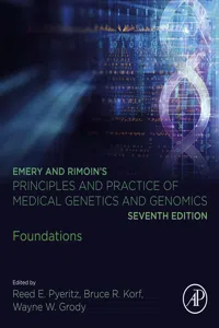 Emery and Rimoin's Principles and Practice of Medical Genetics and Genomics_cover