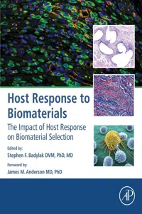 Host Response to Biomaterials_cover