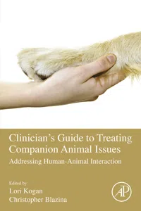 Clinician's Guide to Treating Companion Animal Issues_cover