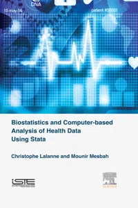 Biostatistics and Computer-based Analysis of Health Data using Stata_cover