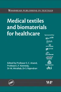 Medical Textiles and Biomaterials for Healthcare_cover