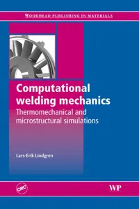 Computational Welding Mechanics_cover