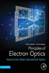 Principles of Electron Optics, Volume 1_cover