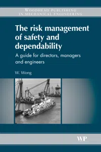 The Risk Management of Safety and Dependability_cover