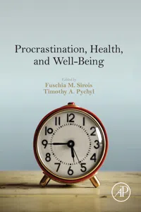 Procrastination, Health, and Well-Being_cover