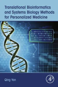 Translational Bioinformatics and Systems Biology Methods for Personalized Medicine_cover