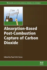 Absorption-Based Post-Combustion Capture of Carbon Dioxide_cover