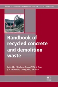 Handbook of Recycled Concrete and Demolition Waste_cover