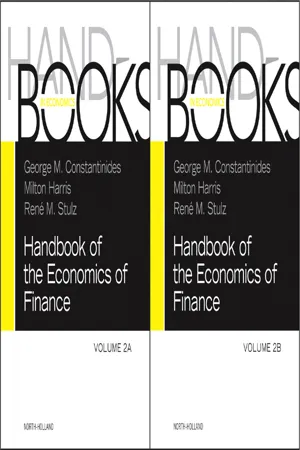 Handbook of the Economics of Finance SET:Volumes 2A & 2B