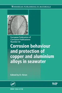 Corrosion Behaviour and Protection of Copper and Aluminium Alloys in Seawater_cover