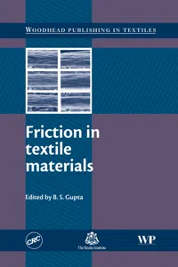 Friction in Textile Materials_cover