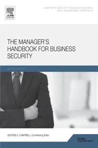 The Manager's Handbook for Business Security_cover