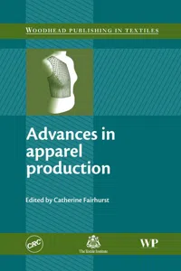 Advances in Apparel Production_cover