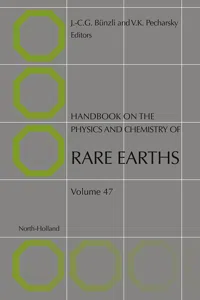 Handbook on the Physics and Chemistry of Rare Earths_cover