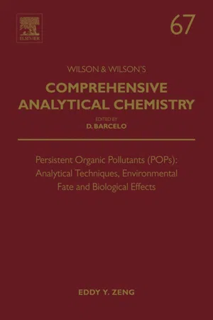 Persistent Organic Pollutants (POPs): Analytical Techniques, Environmental Fate and Biological Effects