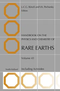 Handbook on the Physics and Chemistry of Rare Earths_cover