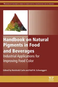 Handbook on Natural Pigments in Food and Beverages_cover