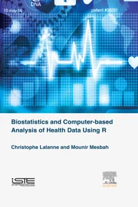 Biostatistics and Computer-based Analysis of Health Data using R_cover