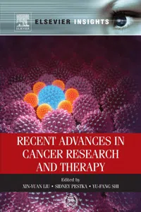 Recent Advances in Cancer Research and Therapy_cover
