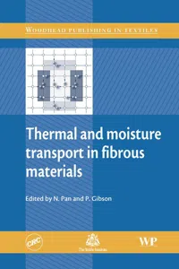 Thermal and Moisture Transport in Fibrous Materials_cover