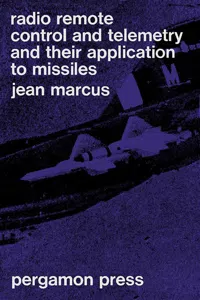 Radio Remote-Control and Telemetry and Their Application to Missiles_cover