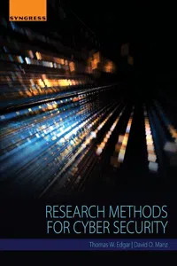 Research Methods for Cyber Security_cover