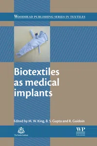 Biotextiles as Medical Implants_cover