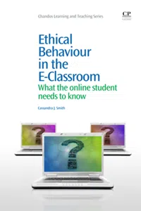 Ethical Behaviour in the E-Classroom_cover