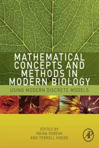 Mathematical Concepts and Methods in Modern Biology_cover