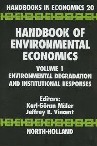 Handbook of Environmental Economics_cover