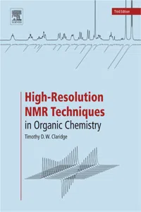 High-Resolution NMR Techniques in Organic Chemistry_cover