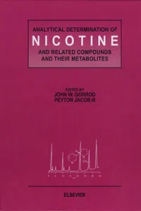 Analytical Determination of Nicotine and Related Compounds and their Metabolites_cover