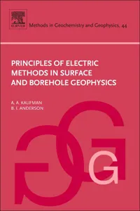 Principles of Electric Methods in Surface and Borehole Geophysics_cover