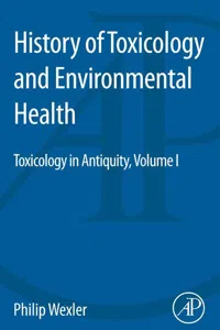History of Toxicology and Environmental Health_cover