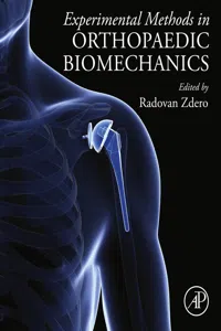 Experimental Methods in Orthopaedic Biomechanics_cover