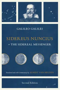 Sidereus Nuncius, or The Sidereal Messenger_cover