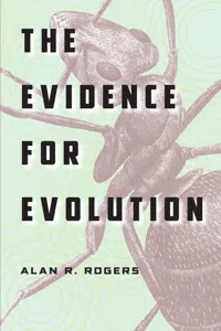 The Evidence for Evolution_cover