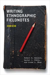 Writing Ethnographic Fieldnotes, Second Edition_cover