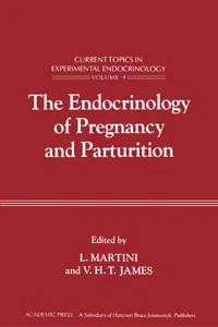 The Endocrinology of Pregnancy and Parturition_cover