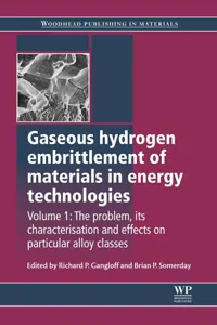 Gaseous Hydrogen Embrittlement of Materials in Energy Technologies_cover