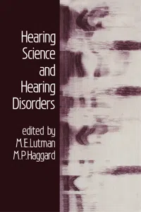 Hearing Science and Hearing Disorders_cover