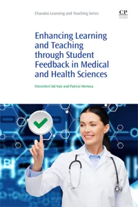 Enhancing Learning and Teaching Through Student Feedback in Medical and Health Sciences_cover